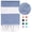 Darkblue, variant on Ouxiaobai Turkish Beach Towels Oversized - 39x71 Inch Quick Dry Large Pool Towel, Thin Lightweight Compact for Travel, Large Cotton Woven Towel with Tassels (Black)