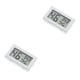 thumbnail image 3 of Yuarrent Mini termómetro LCD Digital conveniente Sensor de reloj negro blanco multifuncional probador de calibre con de alta precisión Type3 NO3 Yuarrent CBP393777, 3 of 6