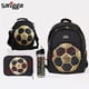 thumbnail image 2 of Mochila ligera de gran capacidad para estudiantes, estuche para bolígrafos y vaso de agua para niños con motivo del 18.º aniversario de la Copa del Mundo de Fútbol Smiggle Gold de Australia, 2 of 5