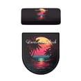thumbnail image 5 of HELLHERO Stylish Gifts Toilet Seat Covers Set Adjustable Fits All Toilet Shapes for Bathroom, 5 of 8