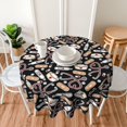 thumbnail image 6 of Nursing Tablecloth Round 60 Inch Table Cloth Cover Mat Holiday Party Decoration for Dining Room Home Kitchen Picnic, 6 of 6