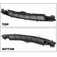 thumbnail image 6 of PIT66 1PCS Front Bumper Lower Grille Mesh Grill Black Fit For 2017-2022 Tesla Model 3, 6 of 9