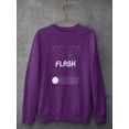 thumbnail image 3 of Abstract Flash Of Lightning Sweatshirt Men -Image by Shutterstock, Male Medium, 3 of 4