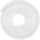 thumbnail image 1 of 6mm Universal Flexible Spiral Wrap,Cable Storage Kit 1 Pack Spiral Cable Wrap Tube to Protect TV/PC/USB/TV/AUX Antenna Cable (15m),White(6mm,15m, 1 of 5