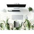 thumbnail image 2 of Hearth & Gear Extended Large Gaming Pad With Rubber Base High Density Fabric Computer Desk Mat For Work And Precision Control Computer Wrist Rests Keyboard Wrist Rest Gel Silicone Keyboard Armrest, 2 of 4