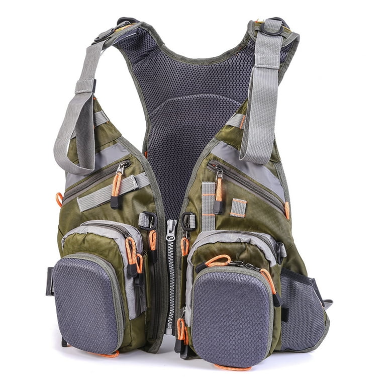 Vistreck Mesh Fly Fishing Vest Backpack Breathable Outdoor Fishing