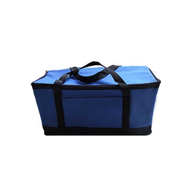 Injueey Bolsas aisladas, contenedor de comida de mano a prueba de fugas, Camping, Picnic, engrosamiento, mantenimiento fresco, bolsa de almuerzo, Organizadores de utensilios de cocina Azul 42*16*20 Injueey HA071490-06