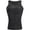 Black, variant on Lilvigor Men's Compression Tank Top Seamless Slimming Body Shaper Vest Shirt Shapewear Abs Abdomen Slim Gymwear
