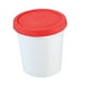 thumbnail image 3 of Contenedor para helado, vaso de pinta, postre, congelador, almacenamiento de alimentos, tina para hielo rojo, 3 of 9