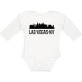 thumbnail image 3 of Inktastic Las Vegas Nevada City Skyline Boys or Girls Long Sleeve Baby Bodysuit, 3 of 5