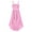 Pink, variant on TiaoBug Kids Flower Girls Sequin Sleeveless Party Gown Wedding Bridesmaid Dress