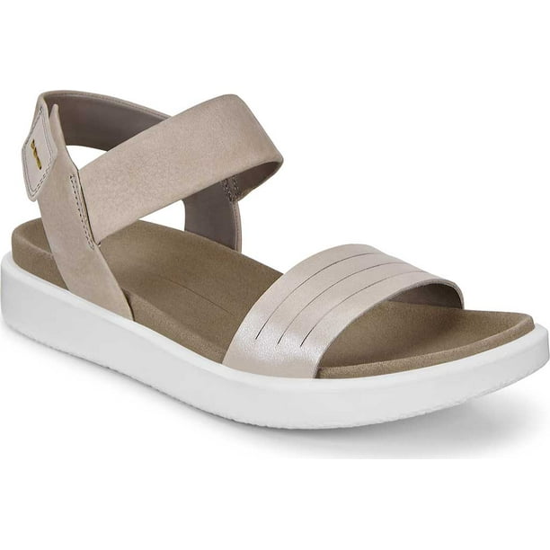 ecco silver sandals