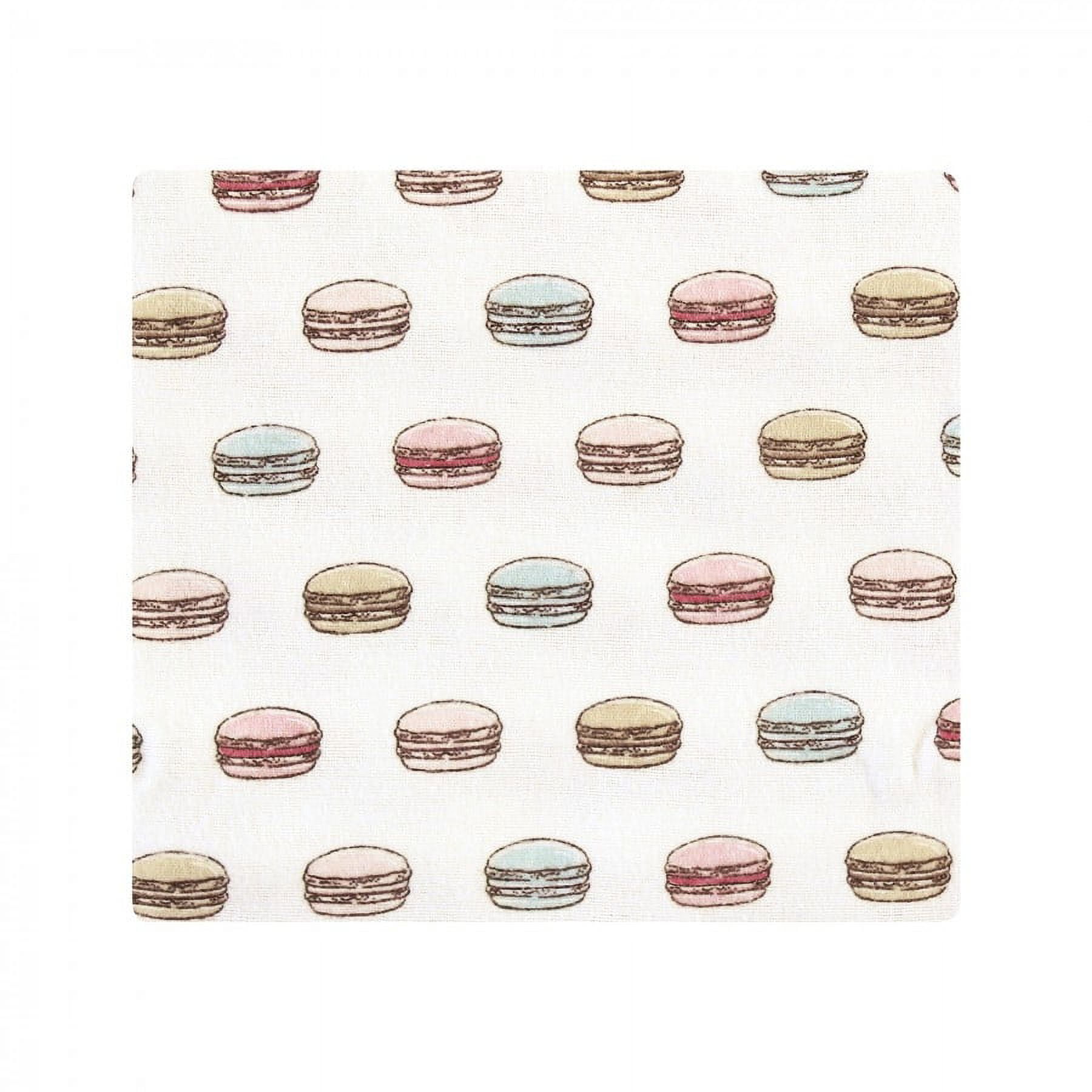 Hudson Baby Infant Girl Cotton Flannel Receiving Blankets Bundle, Sweet Bakery, One Size