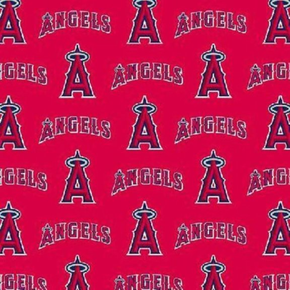 Handmade Valance or Curtain Panel L.A. Angels