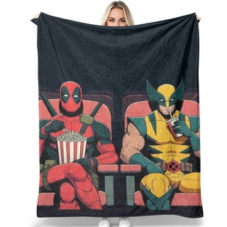 Deadpool blanket walmart sale