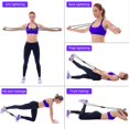 thumbnail image 6 of HPYGN Figure 8 Fitness Resistance Bands with Handles - 8 Shaped Resistance Bands for Arms, Chest Expander, Yoga Gym Fitness Pulling Rope for Exercise Muscle Training Tubing, 6 of 8