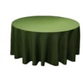 thumbnail image 2 of 15 Pack 90" Inch round Polyester Tablecloth 24 COLOR Table Cover Wedding Event", (Color: Hunter Green), 2 of 2