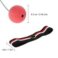 thumbnail image 1 of Boxing Equipment Ball Adult Boxing Punch Exercise Ball With Head Band For Speed Training Red Headband, 1 of 8