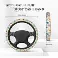 thumbnail image 3 of Balery Playing Video Games Fundas elásticas antideslizantes para volante, funda protectora universal para hombre y mujer, 15 pulgadas, accesorios para coche., 3 of 6
