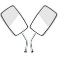 thumbnail image 4 of Side Mirrors  2Pcs Motorcycle Street Bike Modified Square Rearview Mirror Rear View Side Mirrors Black  Motorcycle Mirrors ,Square Motorbike Mirrors,Motorcycle, 4 of 8