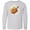 AC-Heather Grey, variant on Inktastic Hanukkah Dreidel Game Long Sleeve Youth T-Shirt