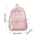 thumbnail image 3 of Cute Bow Knot Casual Backpack for Middle School Students Lightweight Stylish Schoolbag With Soft, 3 of 4