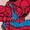 LIGHT PINK, variant on Spiderman - Scribble Spidey - Youth Girls Boxy T-Shirt