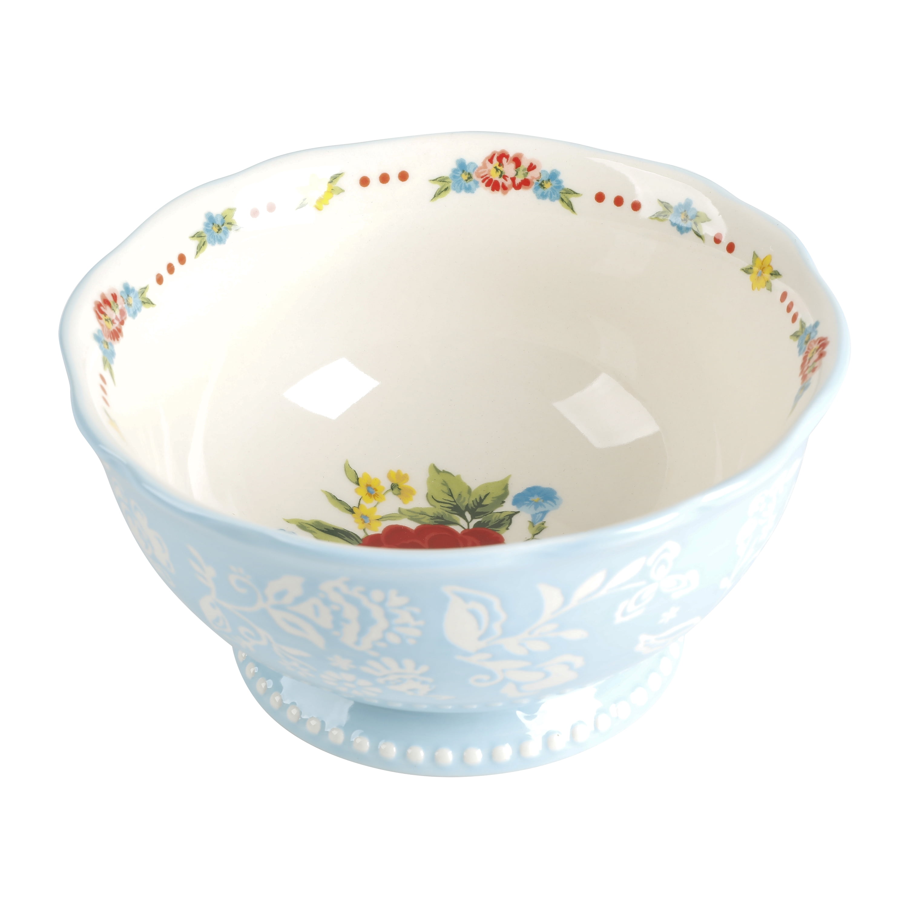 Set of 4 The Pioneer Woman Melody 7.5-Inch Pasta Bowls