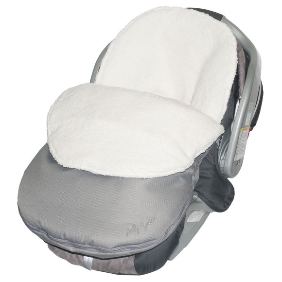 Sac câlin Jolly Jumper avec housse amovible | Sac de voyage pour bébé primé PTPA, doublé en polaire et résistant à l’eau | Fermetures éclair doubles et compatible avec les harnais de siège d’auto