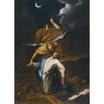 thumbnail image 2 of Circle of Francesco Cairo 14x18 Gold Ornate Wood Frame and Double Matted Museum Art Print Titled - The Agony in the Garden, 2 of 4