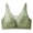 Green, variant on Ltctricy Wireless Bras for Women Comfortable Support Lift Push up Lace Full Coverage Bralettes Plus Size Everyday Bras