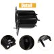 thumbnail image 4 of Unique Bargains 1 par de soportes de parachoques delantero izquierdo y derecho para Nissan Altima Base Mounting Stay; Nuevo estilo de carrocería, 4 of 6