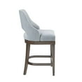 thumbnail image 4 of Jillian Counter Stool With Swivel Seat Blue See below, 4 of 4