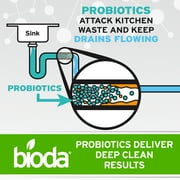 Bioda Multi-Purpose Probiotic Household Enzyme Cleaner and Deodorizer | Professional Strength | Trash Can Deodorizer, Pet Stains and Odors, Drains, Floors, Bathrooms, Toilets | Made in USA | 1 Gallon