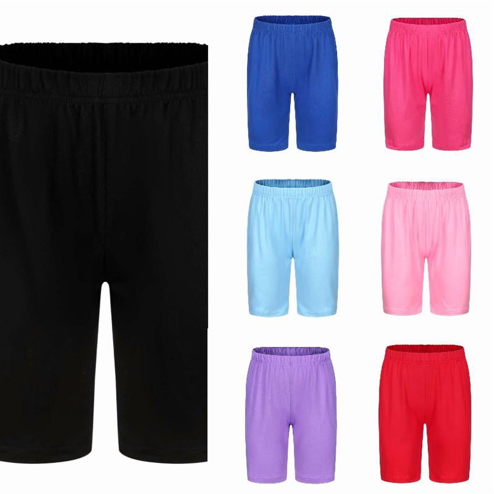 SGMVNU Boys & Girls Summer Shorts Elastic Sports Short Pants for Spring & Autumn Wear Black 2-3 Years