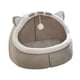 thumbnail image 3 of Camas cálidas para gatos en invierno, refugio para gatitos, semicerrado, cómodo, suave, para dormir, cálida cueva nido, sofá cama para mascotas, para S, 3 of 8