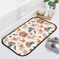 thumbnail image 4 of Floor Door Mats Bath Rugs Farm Animals Pig Cow Chicken Hen Bathroom Carpet Non-Slip Absorbent for Entryway Indoor 23.6x15.7in Carpet Runner, 4 of 7