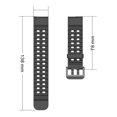 thumbnail image 5 of 26mm Silicone Strap for Garmin Fenix 8 51mm / Enduro 3 / Enduro 2 Quick Release Ocean Watch Band - G, 5 of 5