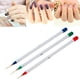 thumbnail image 2 of 3x3 Nail Art Brush Acrílico Dibujo Rayas Punteado Pintura Diseño Sunnimix Pinceles para uñas, 2 of 8
