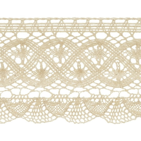 UPC: 0070659749421 | Fan Cluny Lace 3 – 1/2  X 12yd – Natural