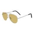 thumbnail image 4 of M+ Unisex Metal Protective Eyewear Driving Glasses with Yellow Lenses, 4 of 5