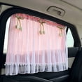 thumbnail image 4 of Car Suction Cup Sun Shade Curtain Auto Vehicle Window Secrecy Cover Easily Install Dismantle Suitable For All Car Models Rays Enhances Interior Comfortable, 4 of 6