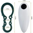thumbnail image 3 of Electric Can Opener + FREE Jar Opener, Hands Free One Touch and Go Professional Can Opener,Best Can Opener Electric for Seniors and Chef's-No Sharp Edges,Two Piece Set In One(White), 3 of 8