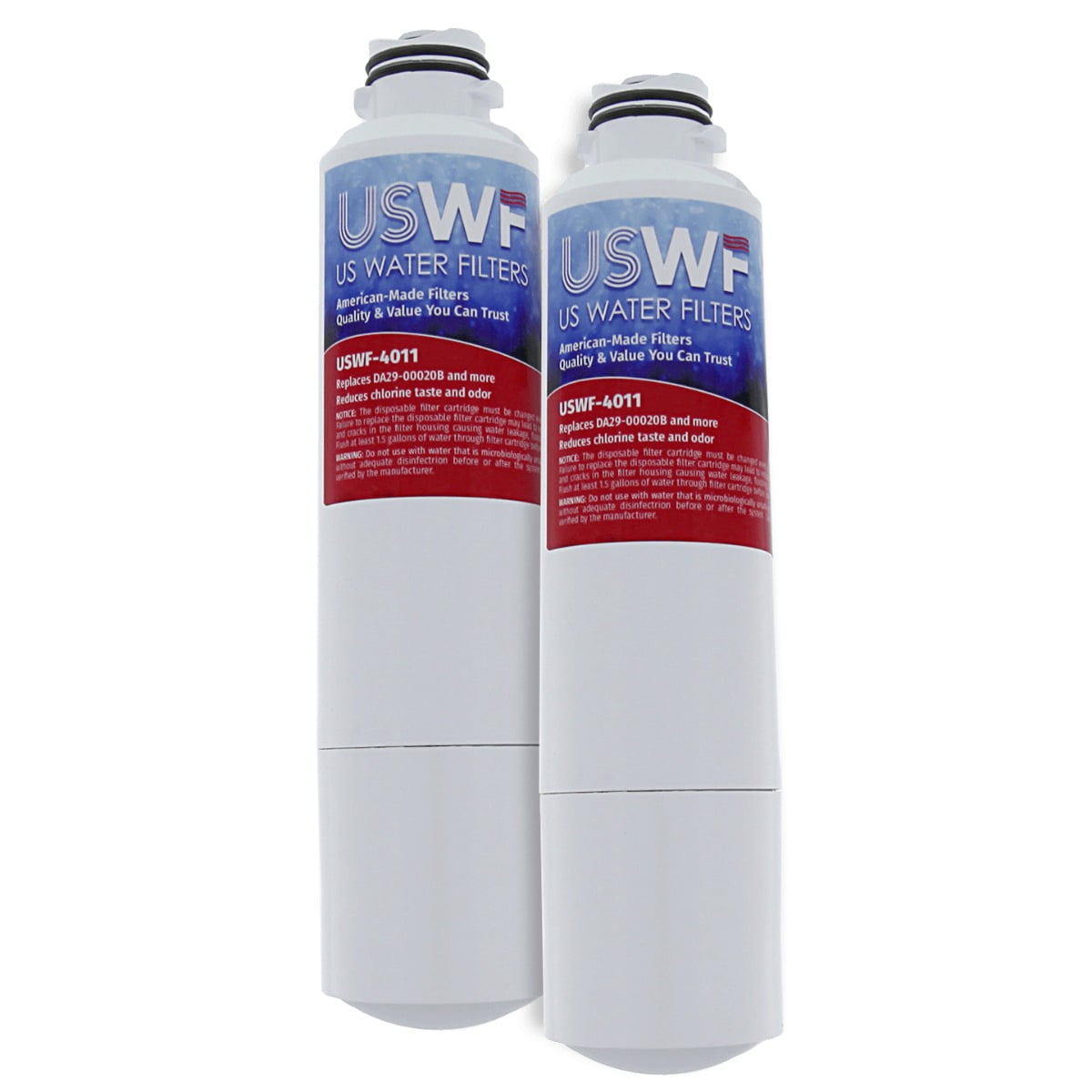 Made in the USA, DA2900020B Refrigerator Water Filter 2pk Replacement for Samsung DA29