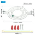 thumbnail image 2 of Kit de Soporte Universal para Lámparas Uxcell de 140mm (5.5"), Placa de Techo Redonda con Tornillo para Luz de Pared, Luz de Techo, Lámpara Colgante, Candelabro, 2 of 7