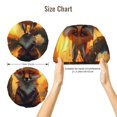 thumbnail image 5 of Disketp Sunset Maple Tree Fox Adjustable Sleeping Hair Cap, Hairband Sleeping Cap Turban, Unisex, Available for Curly and Straight Hair, 5 of 6