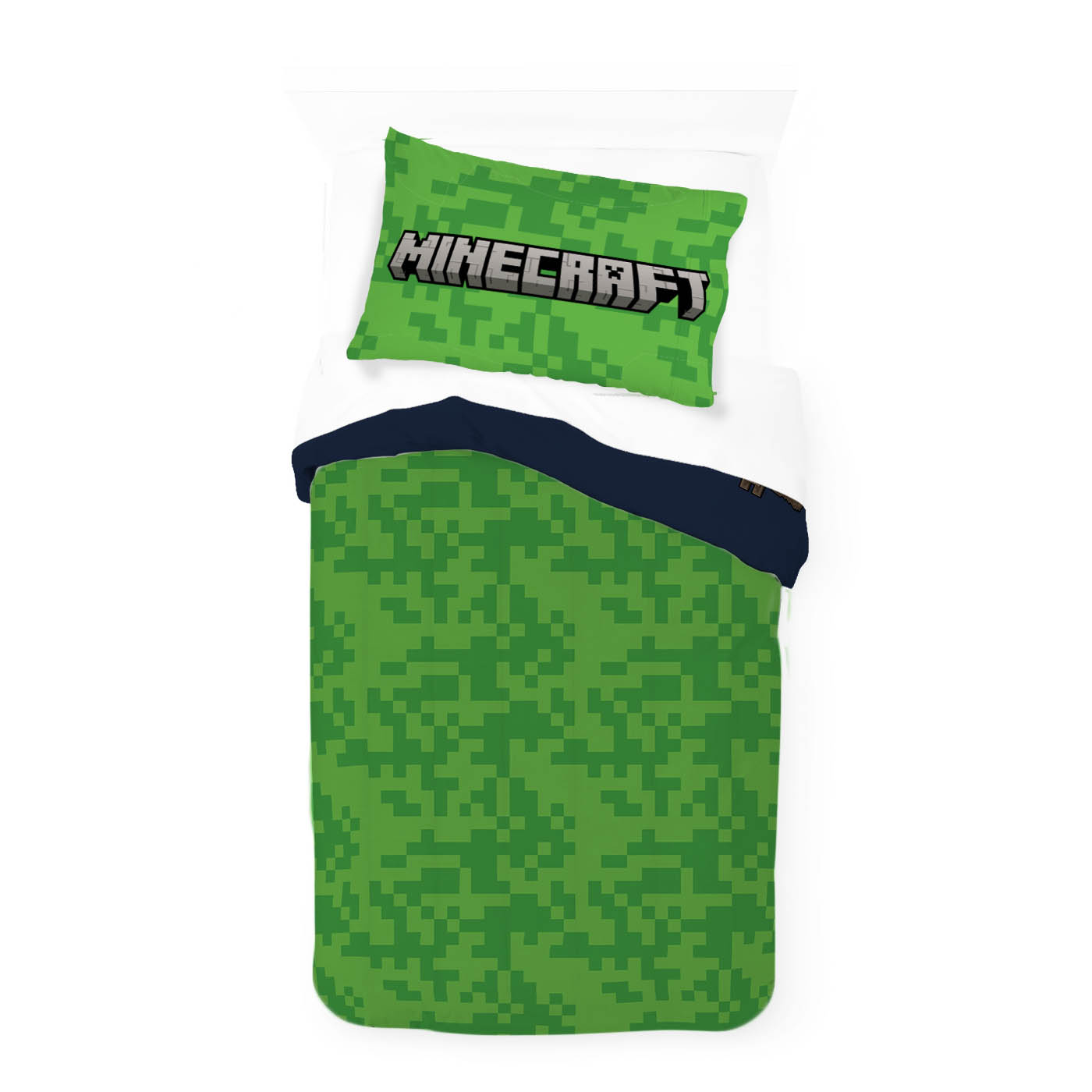 Minecraft Kids 2-Piece Twin/Full Reversible Comforter Set photo 6