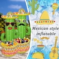 thumbnail image 4 of Hielera inflable con forma de cactus Triumpeek, 2 paquetes para fiestas en la piscina, 4 of 7