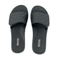thumbnail image 3 of Michael Kors MK Signature Logo Print Wade Slide (Black, 7M), 3 of 5