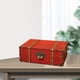 thumbnail image 4 of del tesoro vintage de madera Caja de almacenamiento de joyas de madera Caja organizadora 3201red 3201 rojo jinwen Caja de almacenamiento de madera, 4 of 8